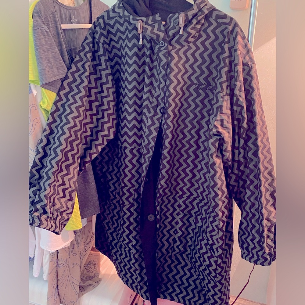 Jacket - linen, reversible, light, for early fall or spring.